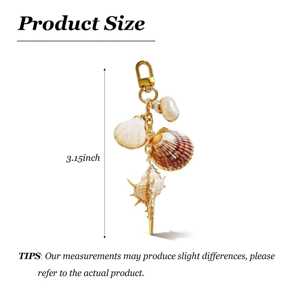Natural Seashell Bag Charm suppliers