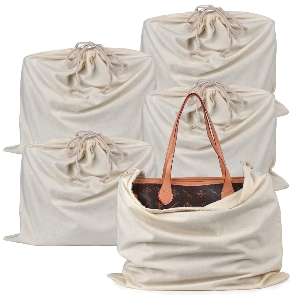 Zipper Dust Bag For Handbag